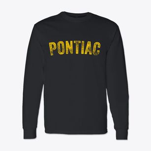 Pontiac Michigan Timeless Retro Classic Long Sleeve T-Shirt