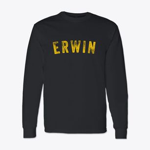 Erwin North Carolina Timeless Retro Classic Long Sleeve T-Shirt