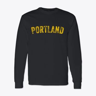 Portland New York Timeless Retro Classic Long Sleeve T-Shirt