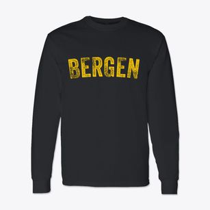 Bergen New York Timeless Retro Classic Long Sleeve T-Shirt