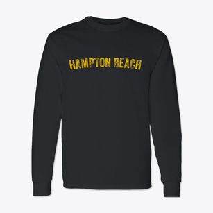 Hampton Beach New Hampshire Timeless Retro Classic Long Sleeve T-Shirt