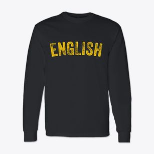English Indiana Timeless Retro Classic Long Sleeve T-Shirt