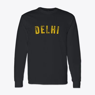 Delhi Iowa Timeless Retro Classic Long Sleeve T-Shirt