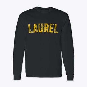 Laurel Virginia Timeless Retro Classic Long Sleeve T-Shirt