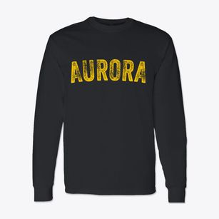 Aurora Ohio Timeless Retro Classic Long Sleeve T-Shirt