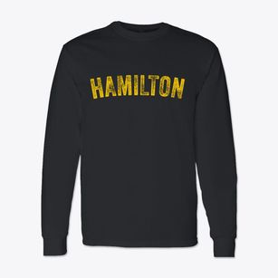 Hamilton Massachusetts Timeless Retro Classic Long Sleeve T-Shirt
