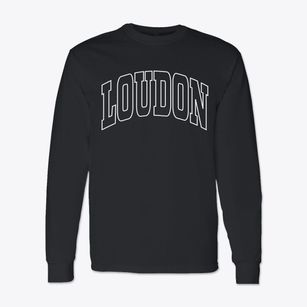 Loudon Tennessee Trendy Block Classic Long Sleeve T-Shirt