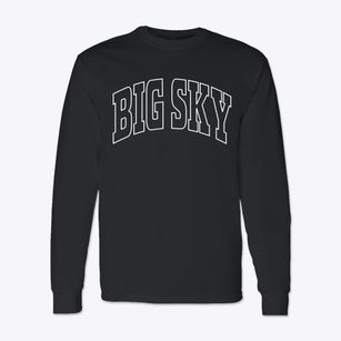 Big Sky Montana Trendy Block Classic Long Sleeve T-Shirt