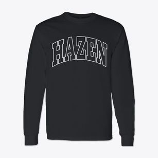 Hazen North Dakota Trendy Block Classic Long Sleeve T-Shirt