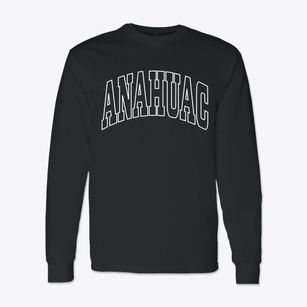 Anahuac Texas Trendy Block Classic Long Sleeve T-Shirt