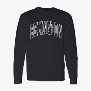 Belington West Virginia Trendy Block Classic Long Sleeve T-Shirt