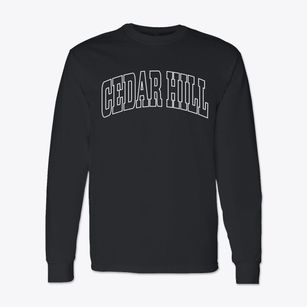 Cedar Hill Missouri Trendy Block Classic Long Sleeve T-Shirt