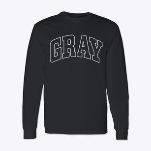 Gray Tennessee Trendy Block Classic Long Sleeve T-Shirt