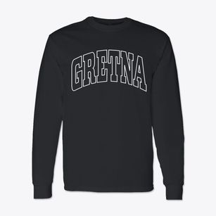 Gretna Florida Trendy Block Classic Long Sleeve T-Shirt