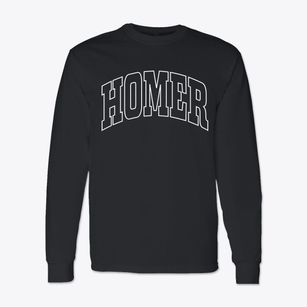 Homer Illinois Trendy Block Classic Long Sleeve T-Shirt