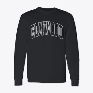 Elmwood Nebraska Trendy Block Classic Long Sleeve T-Shirt
