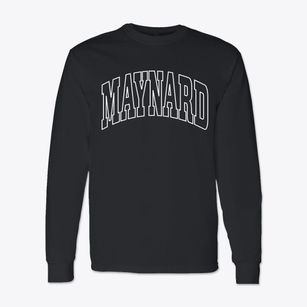Maynard Iowa Trendy Block Classic Long Sleeve T-Shirt