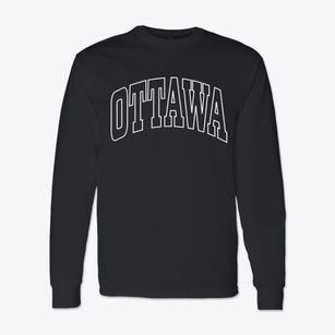 Ottawa Illinois Trendy Block Classic Long Sleeve T-Shirt