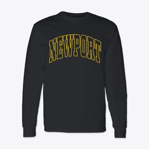 Newport Tennessee Trendy Block Classic Long Sleeve T-Shirt