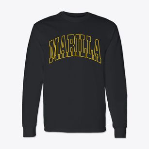 Marilla New York Trendy Block Classic Long Sleeve T-Shirt