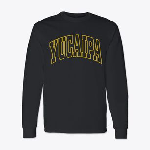 Yucaipa California Trendy Block Classic Long Sleeve T-Shirt