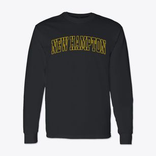 New Hampton Iowa Trendy Block Classic Long Sleeve T-Shirt