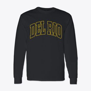 Del Rio Texas Trendy Block Classic Long Sleeve T-Shirt