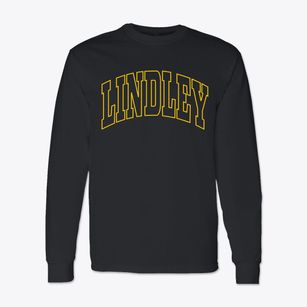 Lindley New York Trendy Block Classic Long Sleeve T-Shirt