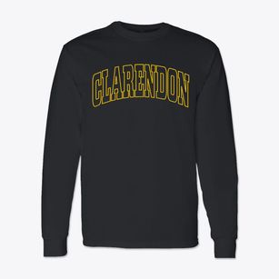 Clarendon Texas Trendy Block Classic Long Sleeve T-Shirt