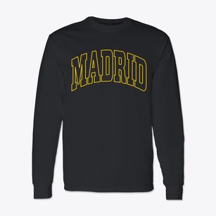Madrid New York Trendy Block Classic Long Sleeve T-Shirt