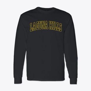 Laguna Hills California Trendy Block Classic Long Sleeve T-Shirt