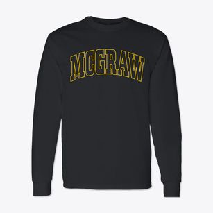 Mcgraw New York Trendy Block Classic Long Sleeve T-Shirt