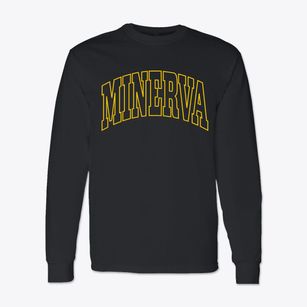 Minerva New York Trendy Block Classic Long Sleeve T-Shirt
