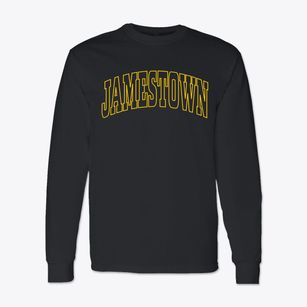 Jamestown Pennsylvania Trendy Block Classic Long Sleeve T-Shirt