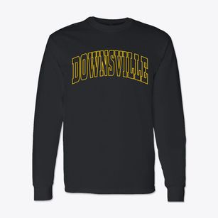 Downsville Maryland Trendy Block Classic Long Sleeve T-Shirt