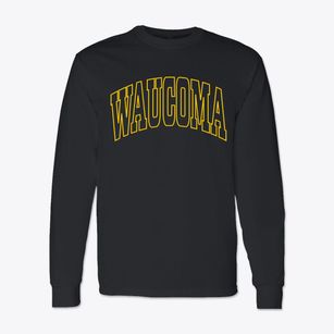 Waucoma Iowa Trendy Block Classic Long Sleeve T-Shirt