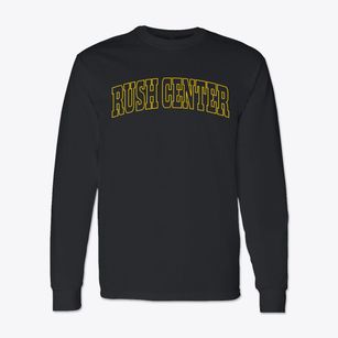 Rush Center Kansas Trendy Block Classic Long Sleeve T-Shirt