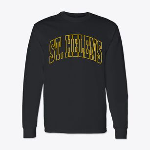 St. Helens Oregon Trendy Block Classic Long Sleeve T-Shirt