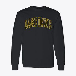 Lake Davis California Trendy Block Classic Long Sleeve T-Shirt