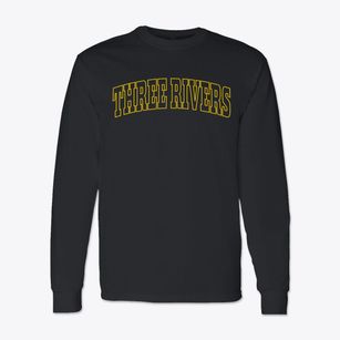 Three Rivers Michigan Trendy Block Classic Long Sleeve T-Shirt