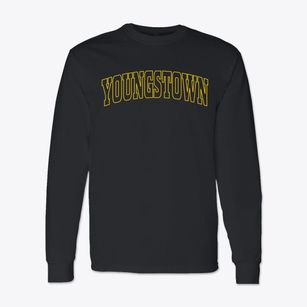 Youngstown Ohio Trendy Block Classic Long Sleeve T-Shirt