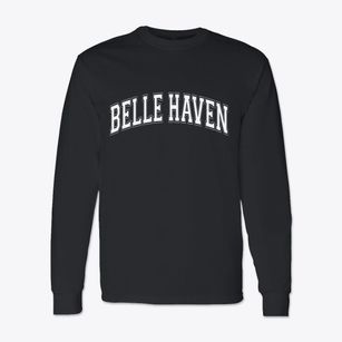 Belle Haven Virginia Varsity Classic Long Sleeve T-Shirt
