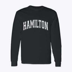 Hamilton Wisconsin Varsity Classic Long Sleeve T-Shirt