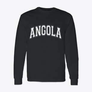 Angola New York Varsity Classic Long Sleeve T-Shirt