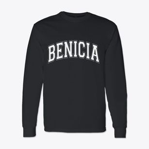 Benicia California Varsity Classic Long Sleeve T-Shirt