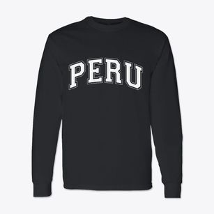 Peru Massachusetts Varsity Classic Long Sleeve T-Shirt