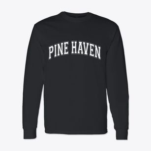 Pine Haven Wyoming Varsity Classic Long Sleeve T-Shirt