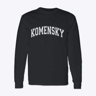 Komensky Wisconsin Varsity Classic Long Sleeve T-Shirt