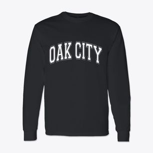 Oak City North Carolina Varsity Classic Long Sleeve T-Shirt