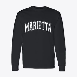 Marietta Minnesota Varsity Classic Long Sleeve T-Shirt